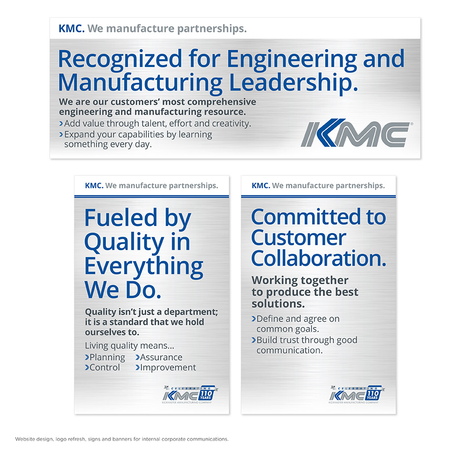 KMC Internal banners